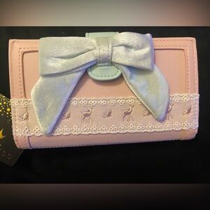 Loungefly Disney Snow White & Seven Dwarfs Lace Mini Wallet NWT